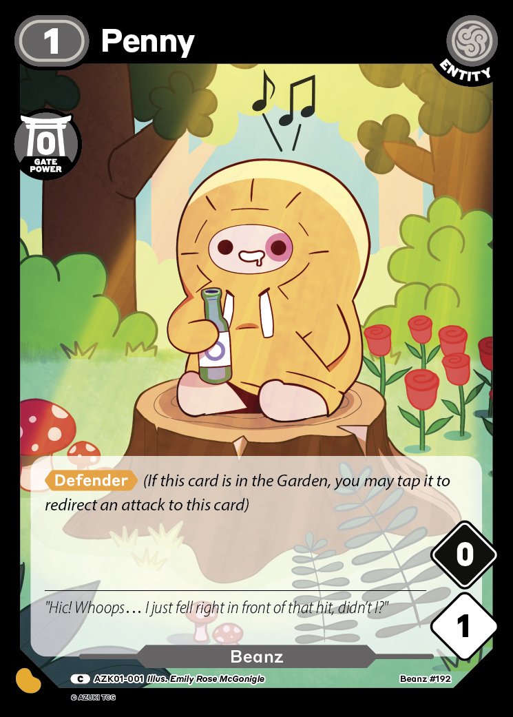 Penny official Azuki TCG catalogue art
